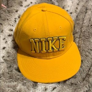 Yellow Nike hat